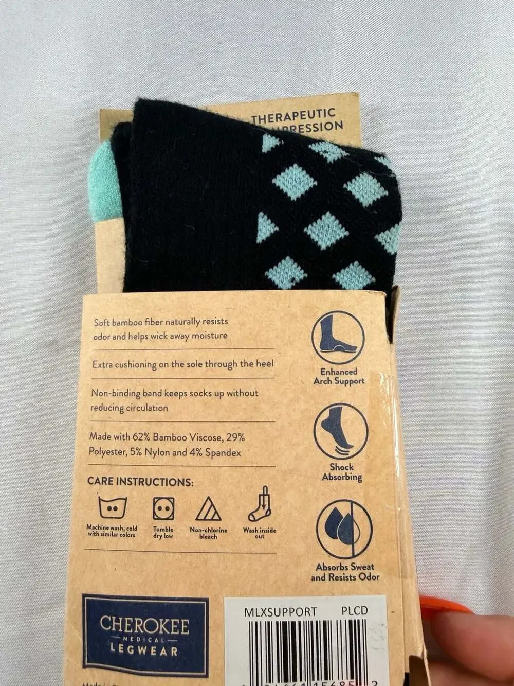 Cherokee Medical Legwear Therapeutic Compression Socks 15-20 mmHg Knee-High
